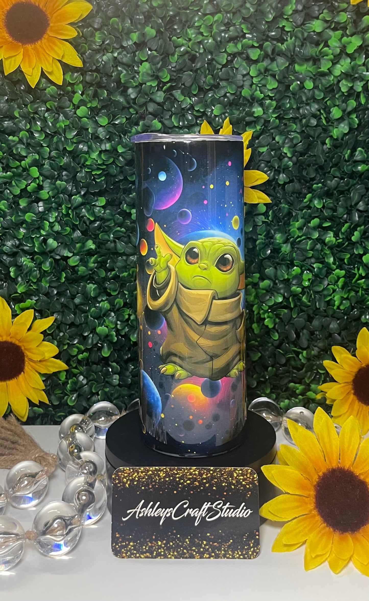Planets Grogu Inspired 20oz Tumbler