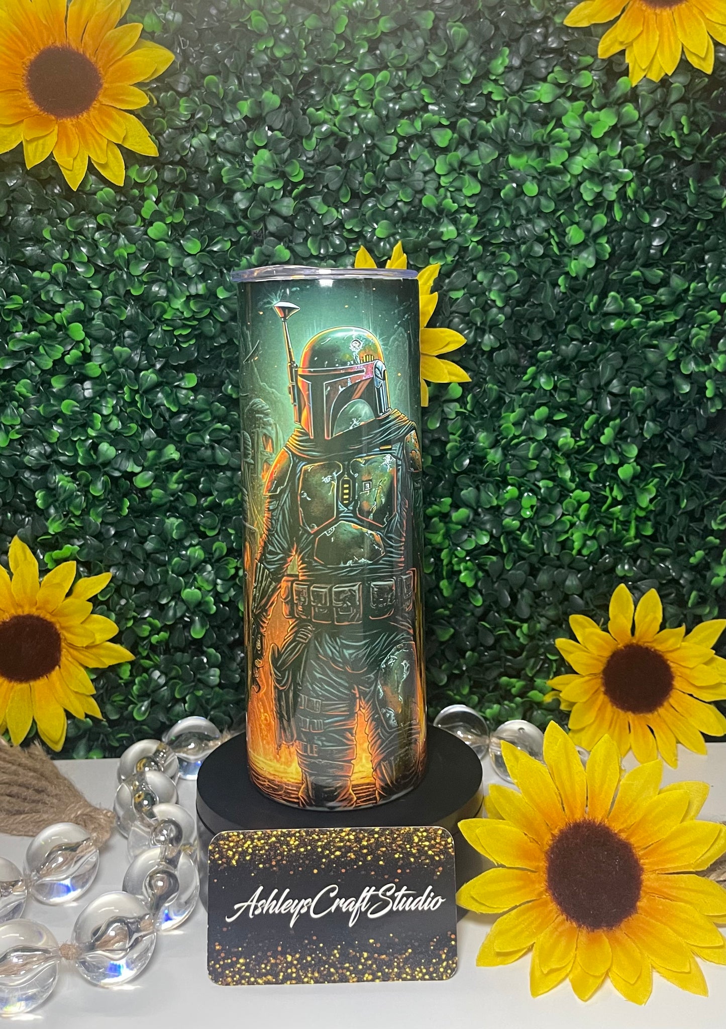 Mandalorian Inspired 20 oz Tumbler